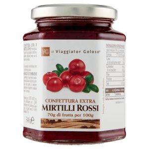 Confettura Extra di Mirtilli Rossi Il Viaggiator Goloso<sup>®</sup>