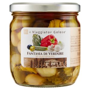 Fantasia di verdure in olio di oliva 380gr
