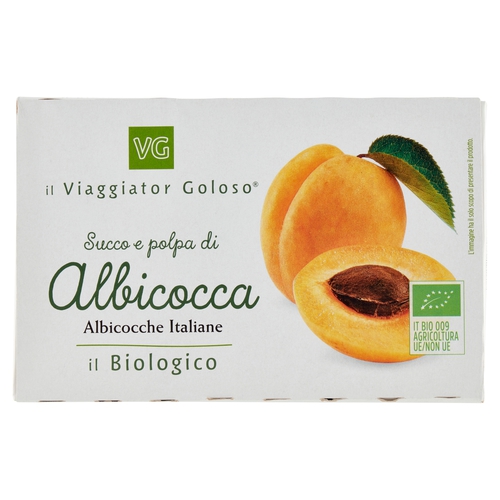 Succo e Polpa di Albicocca Italiana BIO il Viaggiator Goloso