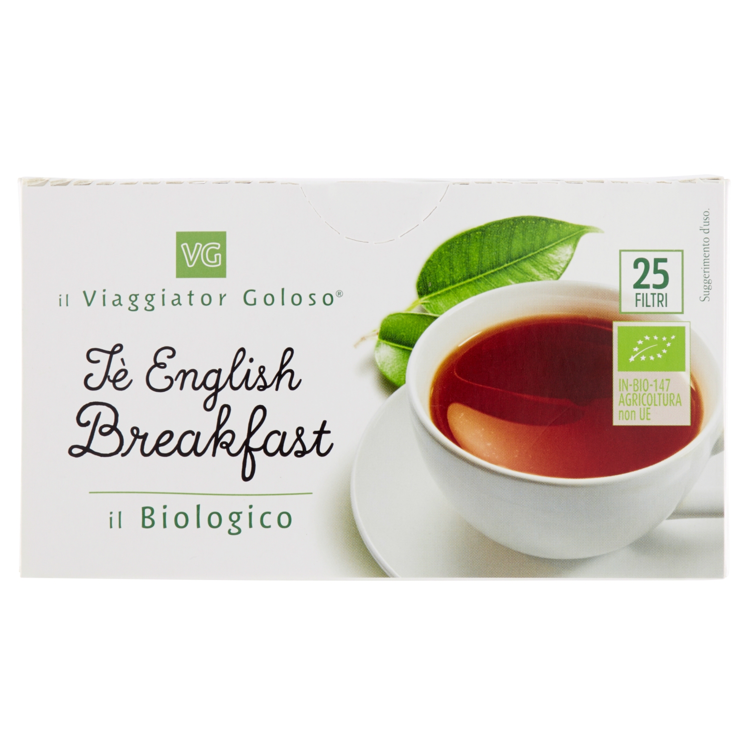 Te’ English Breakfast 25 Filtri Il Biologico