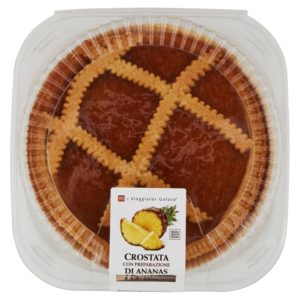 Crostata Con Preparazione Di Ananas