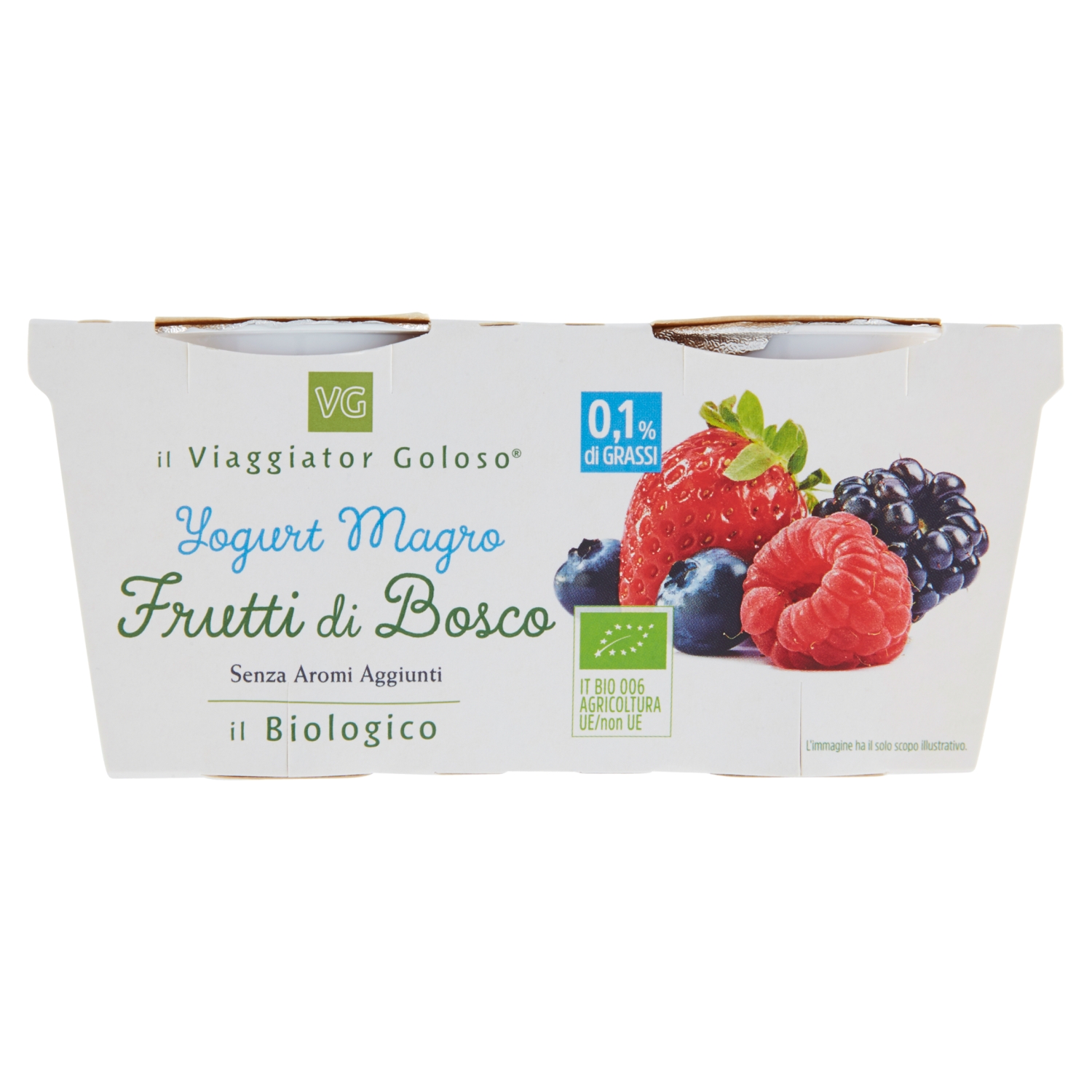 Yogurt Magro Frutti Di Bosco Il Biologico