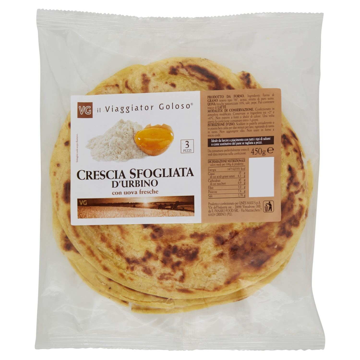 Crescia Sfogliata Il Viaggiator Goloso
