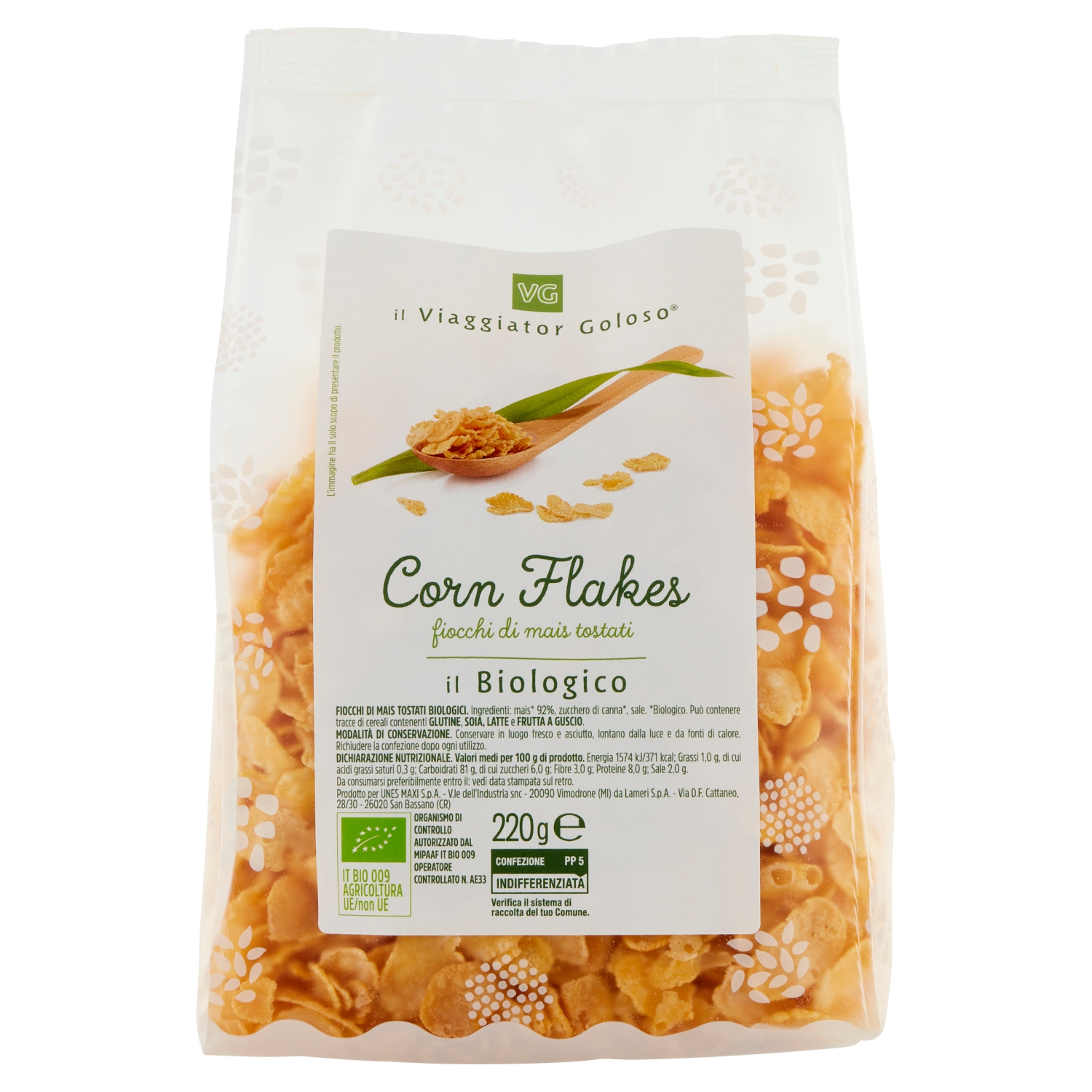 Corn Flakes bio