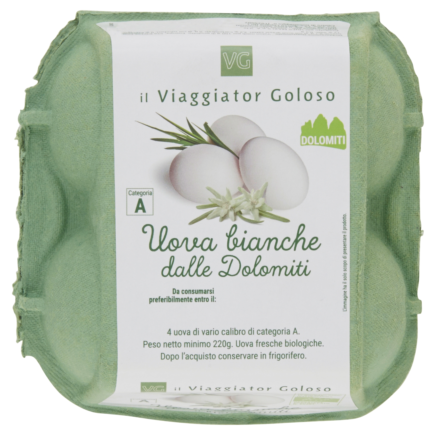 Uova bianche bio- il Viaggiator Goloso®