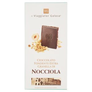 Cioccolato fondente extra granella di nocciola