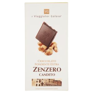 Cioccolato fondente extra zenzero candito