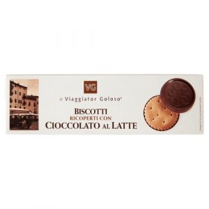 Biscotti ricoperti con Cioccolato al Latte