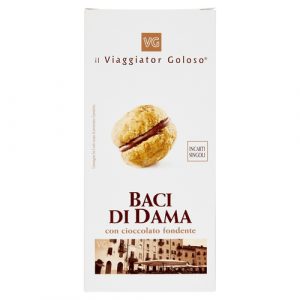 Baci di dama con cioccolato fondente