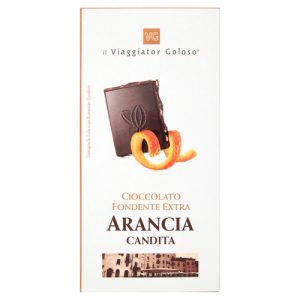 Cioccolato fondente extra arancia candita