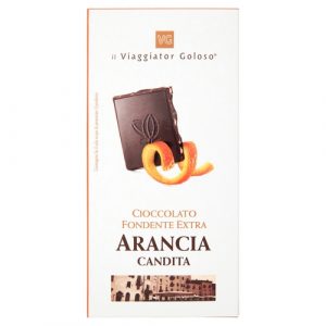 Cioccolato fondente extra arancia candita