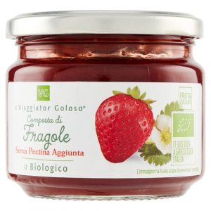 Composta di Fragole BIO Senza Pectina Aggiunta