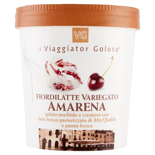 Gelato Morbido E Cremoso Variegato Amarena 80G