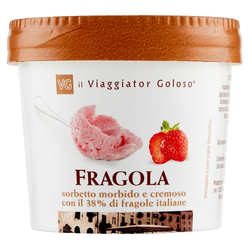 Gelato Morbido E Cremoso Gusto Fragola 80G