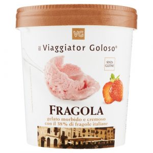 Gelato Morbido E Cremoso Gusto Fragola