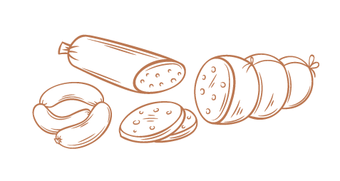 Affettati, würstel, insaccati