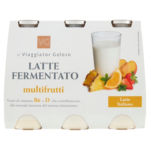 Latte fermantato multifrutti