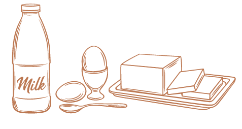 Latte, uova e derivati
