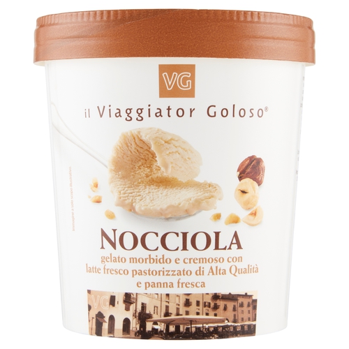 Gelato Morbido E Cremoso Gusto Nocciola