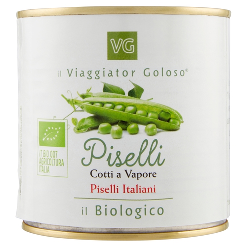 Piselli cotti a vapore Bio