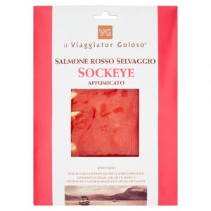 Salmone Selvaggio Sockeye Affumicato