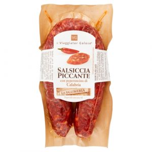 Salsiccia Piccante Con Peperoncino Di Calabria