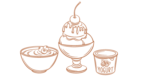 Yogurt e dessert pronti