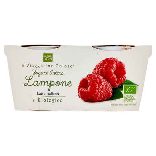 Yogurt intero lampone bio