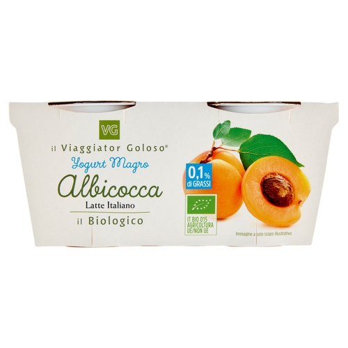 Yogurt magro albicocca bio - il Viaggiator Goloso®