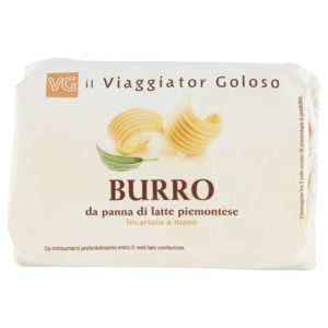 Burro da panna di latte piemontese, 125g il Viaggiator Goloso