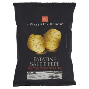 Patatine sale e pepe kettle cooked chips il Viaggiator Goloso