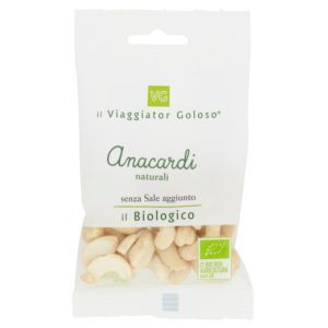 Anacardi naturali senza sale aggiunto il Biologico