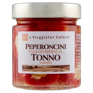 Peperoncini italiani ripieni con tonno