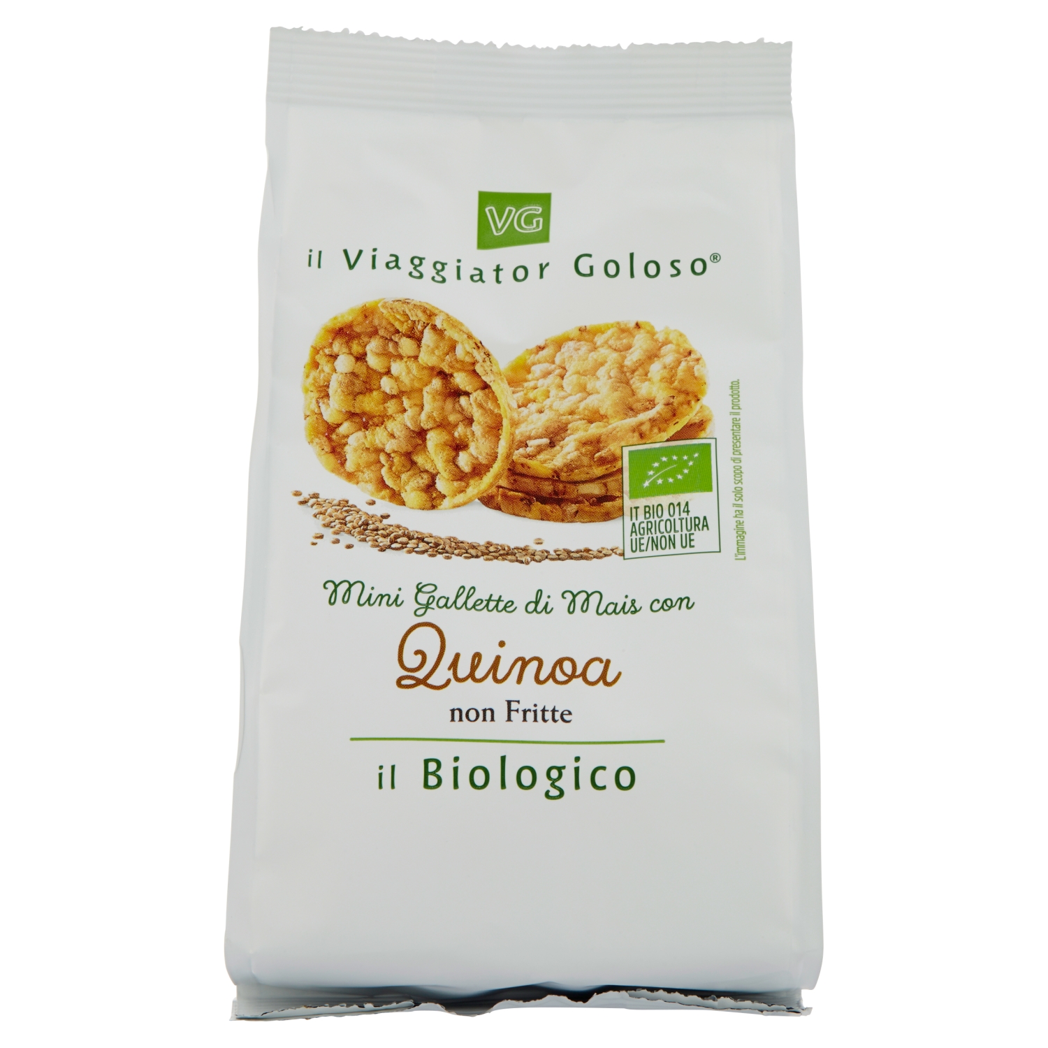 Mini gallette di mais con quinoa il Biologico