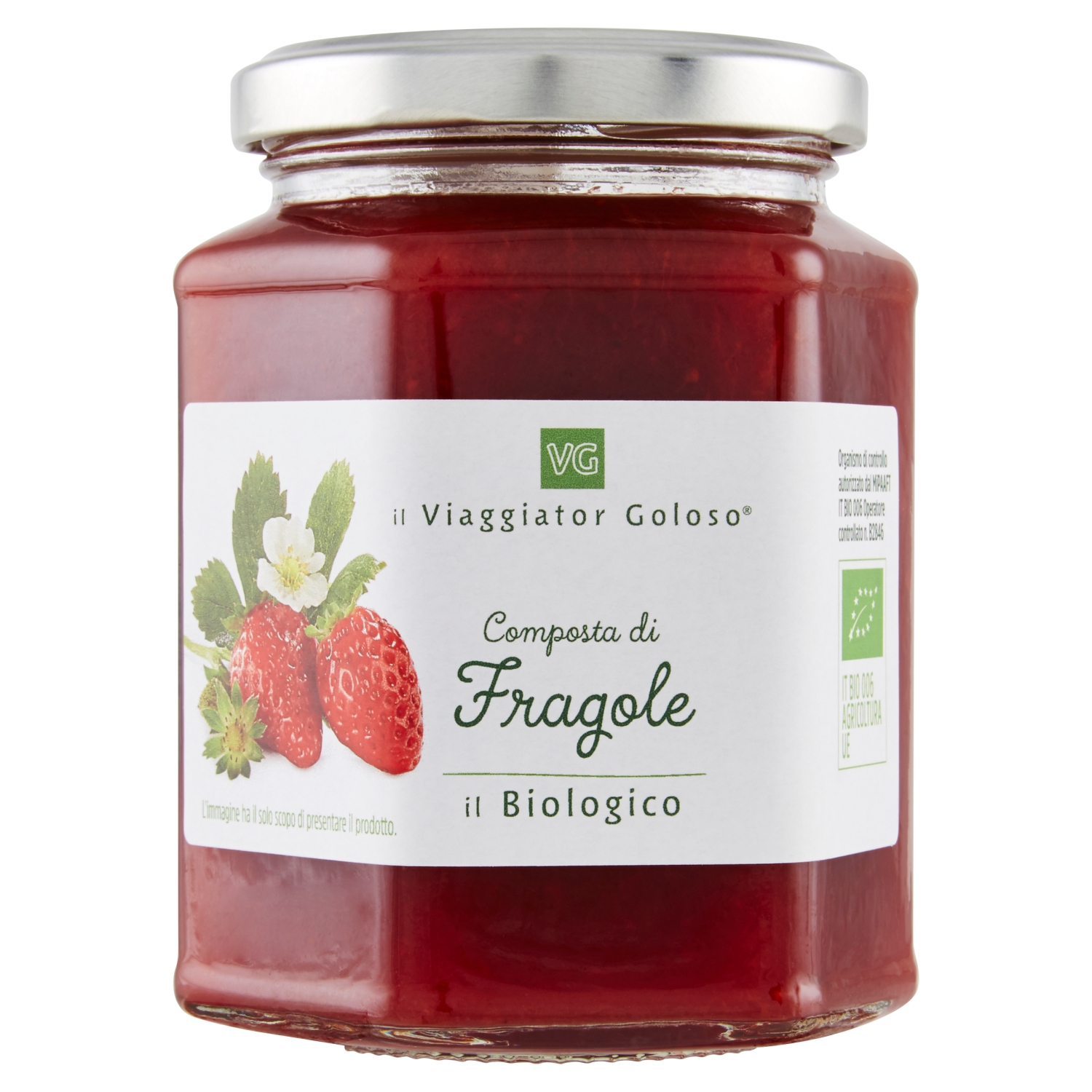 Composta di fragole Bio