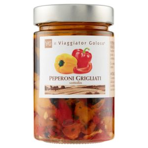 Peperoni grigliati sottolio