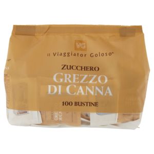 Zucchero grezzo di canna 100 bustine