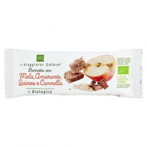 Barretta con mela, amaranto, quinoa e cannella Bio