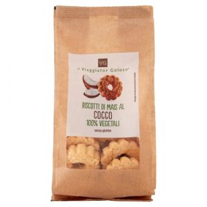 Biscotti di mais con cocco 100% vegetale