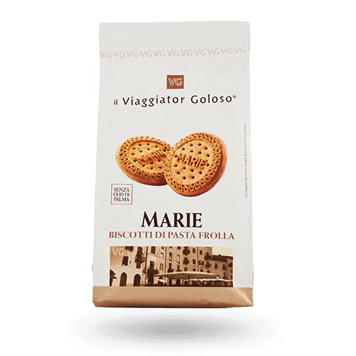 Marie biscotti di pasta frolla senza olio di palma