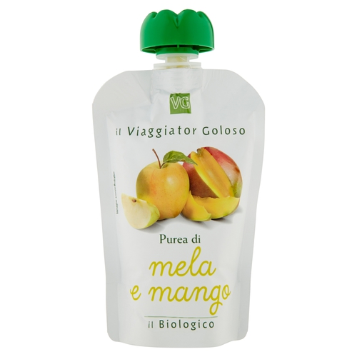 Purea di mela e mango il Biologico
