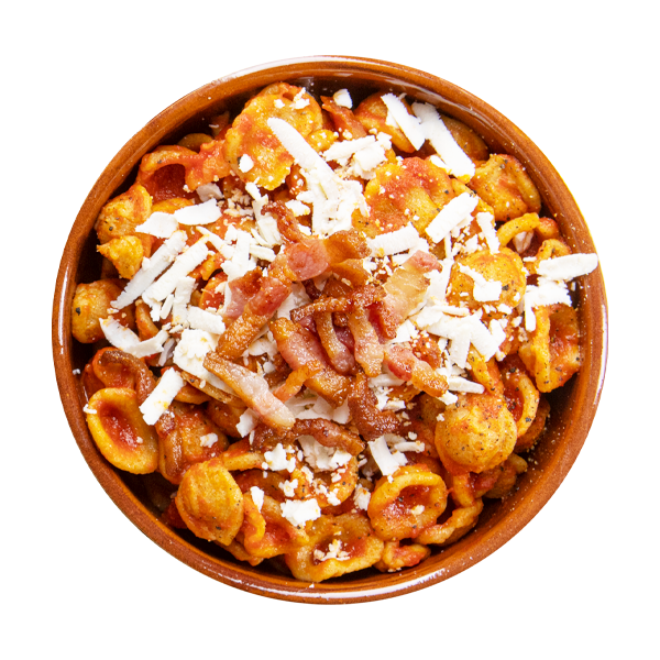 Orecchiette con casereccia di Puglia