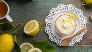 Tiramisù al limone monoporzione