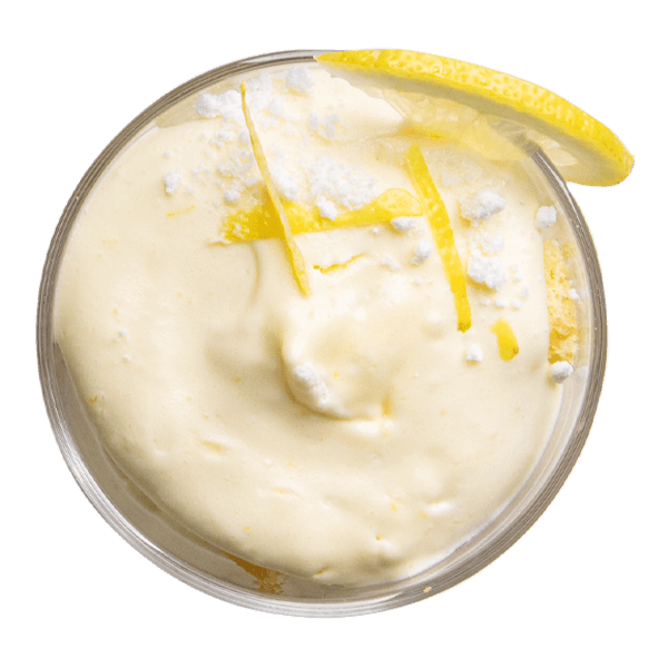 Tiramisù al limone monoporzione