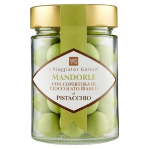 Mandorle ricoperte di Pistacchio