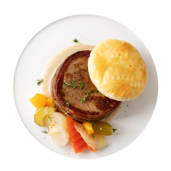 Filetto alla Wellington scomposto