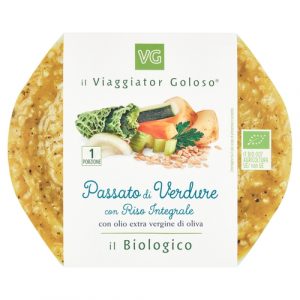 Passato di verdura con riso integrale