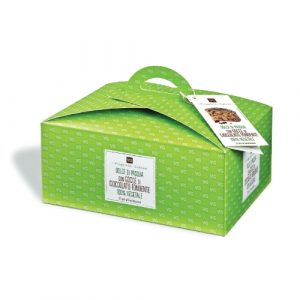 Dolce di Pasqua con gocce di cioccolato fondente