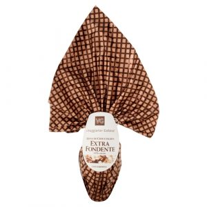 Uovo di cioccolato fondente