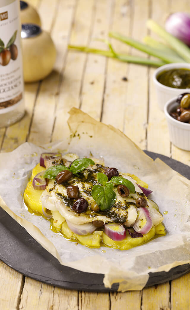 Filetti di orata al cartoccio